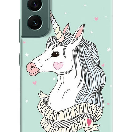 Unicorn Wallpaper Samsung S22 Plus Hard Case Back Cover by Casekaro
