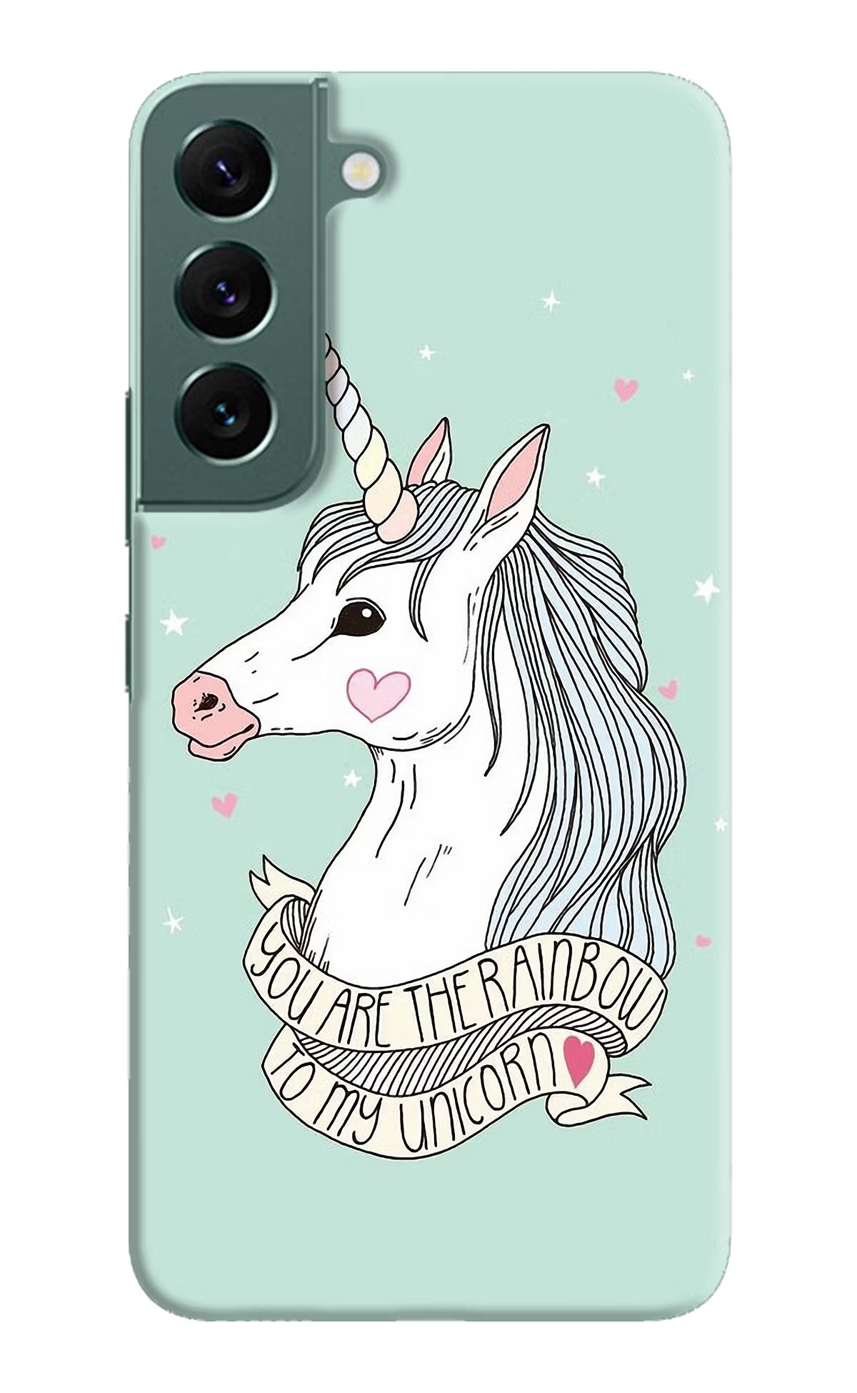 Unicorn Wallpaper Samsung S22 Plus Hard Case Back Cover by Casekaro