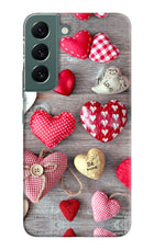 Love Wallpaper Samsung S22 Plus Hard Case Back Cover by Casekaro