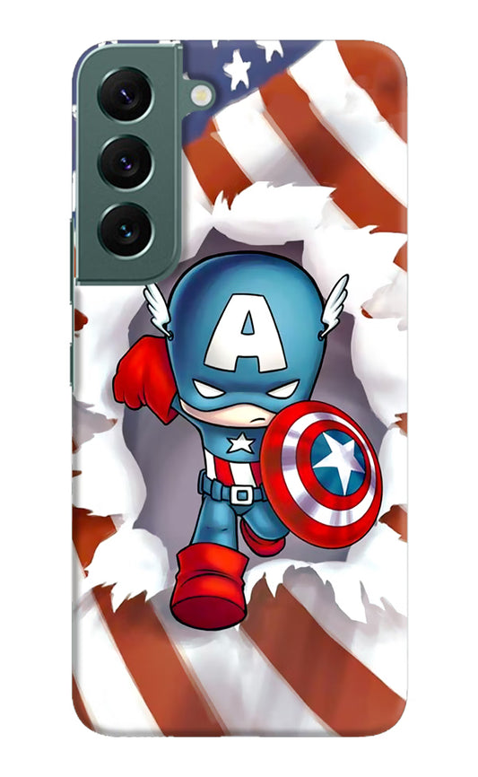 Captain America Samsung S22 Plus Hard Case Back Cover by Casekaro