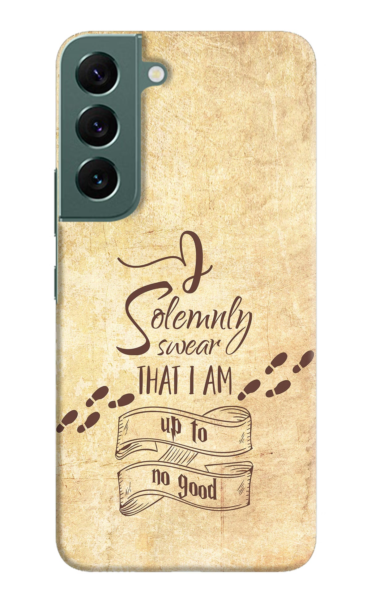 I Solemnly swear that i up to no good Samsung S22 Plus Hard Case Back Cover by Casekaro