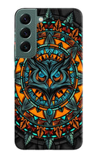 Angry Owl Art Samsung S22 Plus Hard Case Back Cover by Casekaro