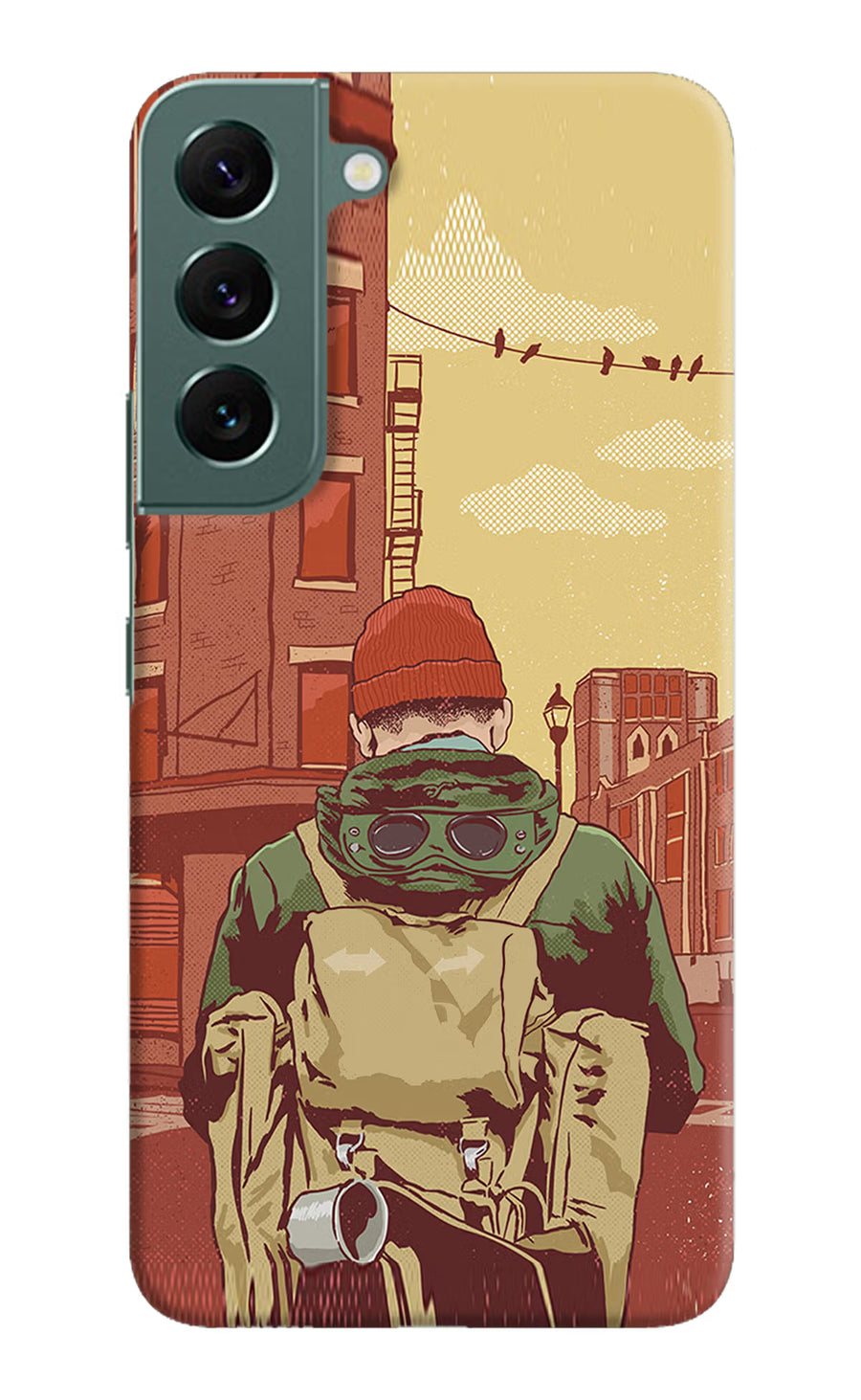 Adventurous Samsung S22 Plus Back Cover, Hard case