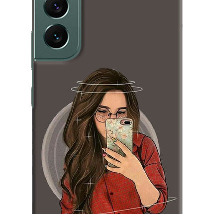 Selfie Queen Samsung S22 Plus Hard Case Back Cover by Casekaro