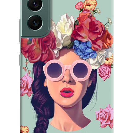 Pretty Girl Samsung S22 Plus Hard Case Back Cover by Casekaro