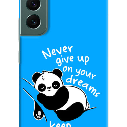 Keep Sleeping Samsung S22 Plus Hard Case Back Cover by Casekaro