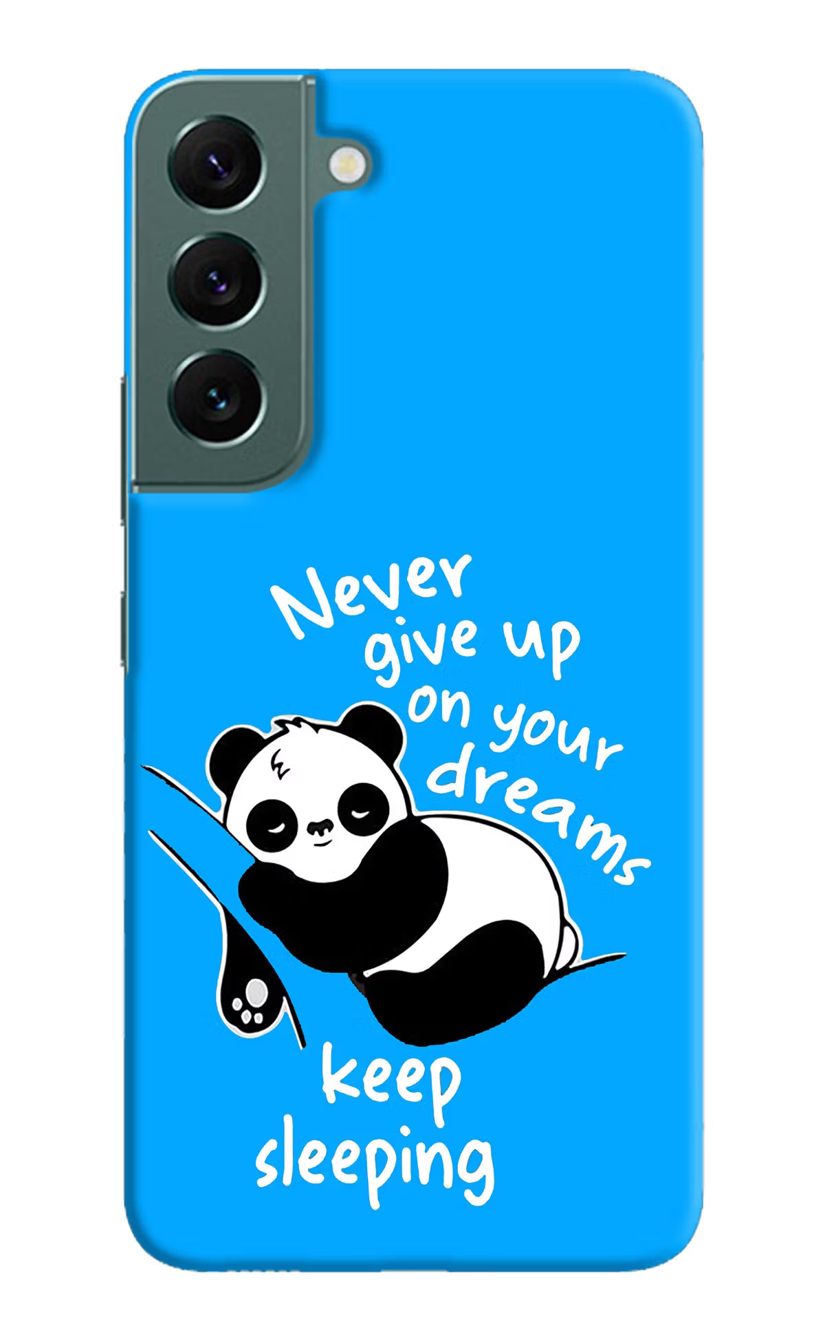 Keep Sleeping Samsung S22 Plus Hard Case Back Cover by Casekaro