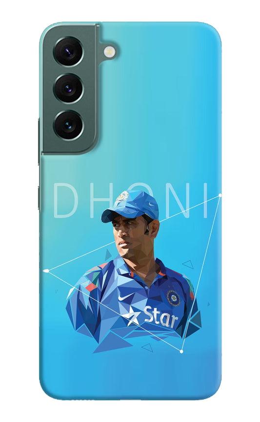 Dhoni Artwork Samsung S22 Plus Hard Case Back Cover by Casekaro