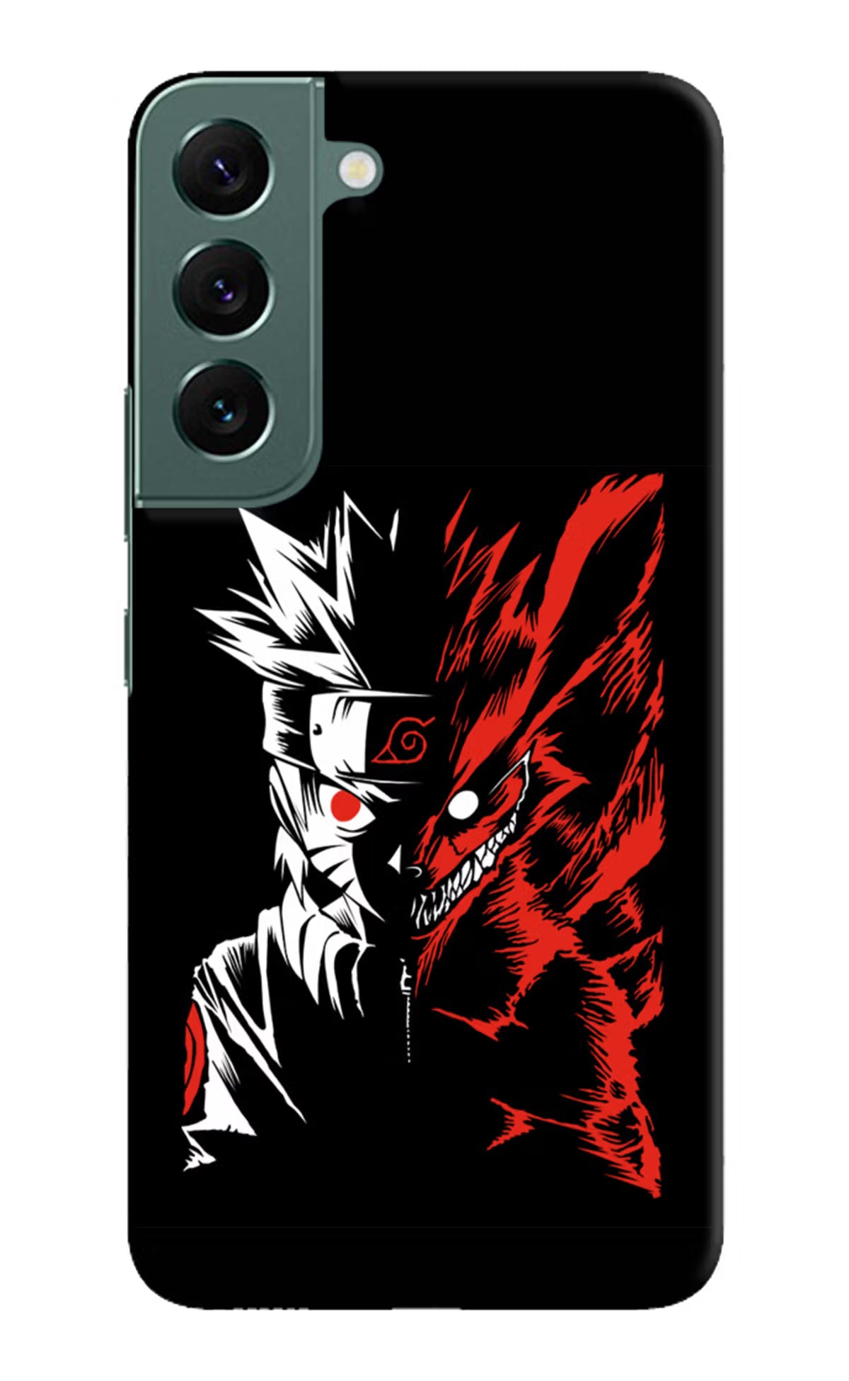 Naruto Two Face Samsung S22 Plus Hard Case Back Cover by Casekaro