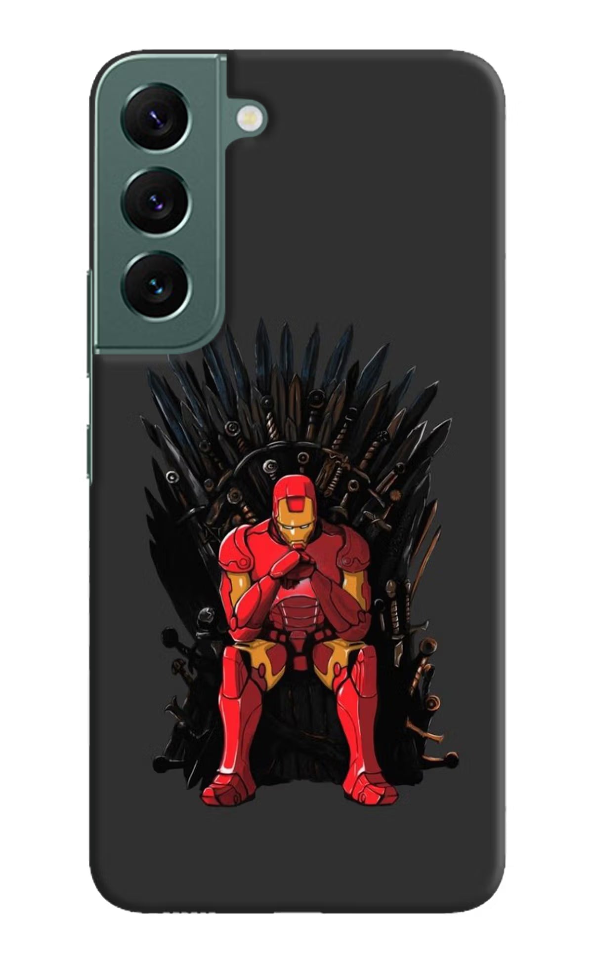 Ironman Throne Samsung S22 Plus Hard Case Back Cover by Casekaro