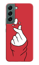 Korean Love Sign Samsung S22 Plus Hard Case Back Cover by Casekaro