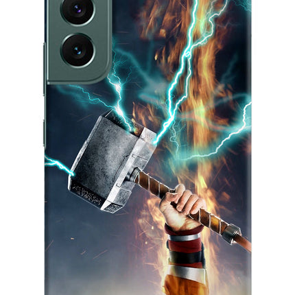 Thor Hammer Mjolnir Samsung S22 Plus Hard Case Back Cover by Casekaro