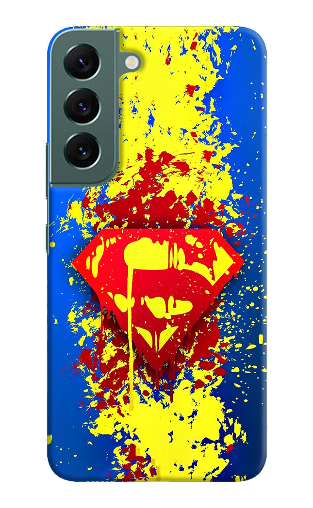 Superman logo Samsung S22 Plus Hard Case Back Cover by Casekaro