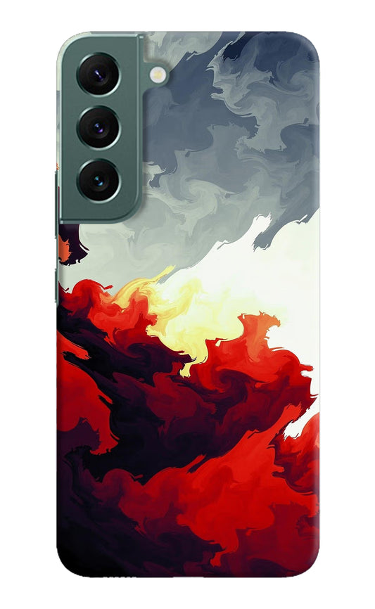 Fire Cloud Samsung S22 Plus Hard Case Back Cover by Casekaro