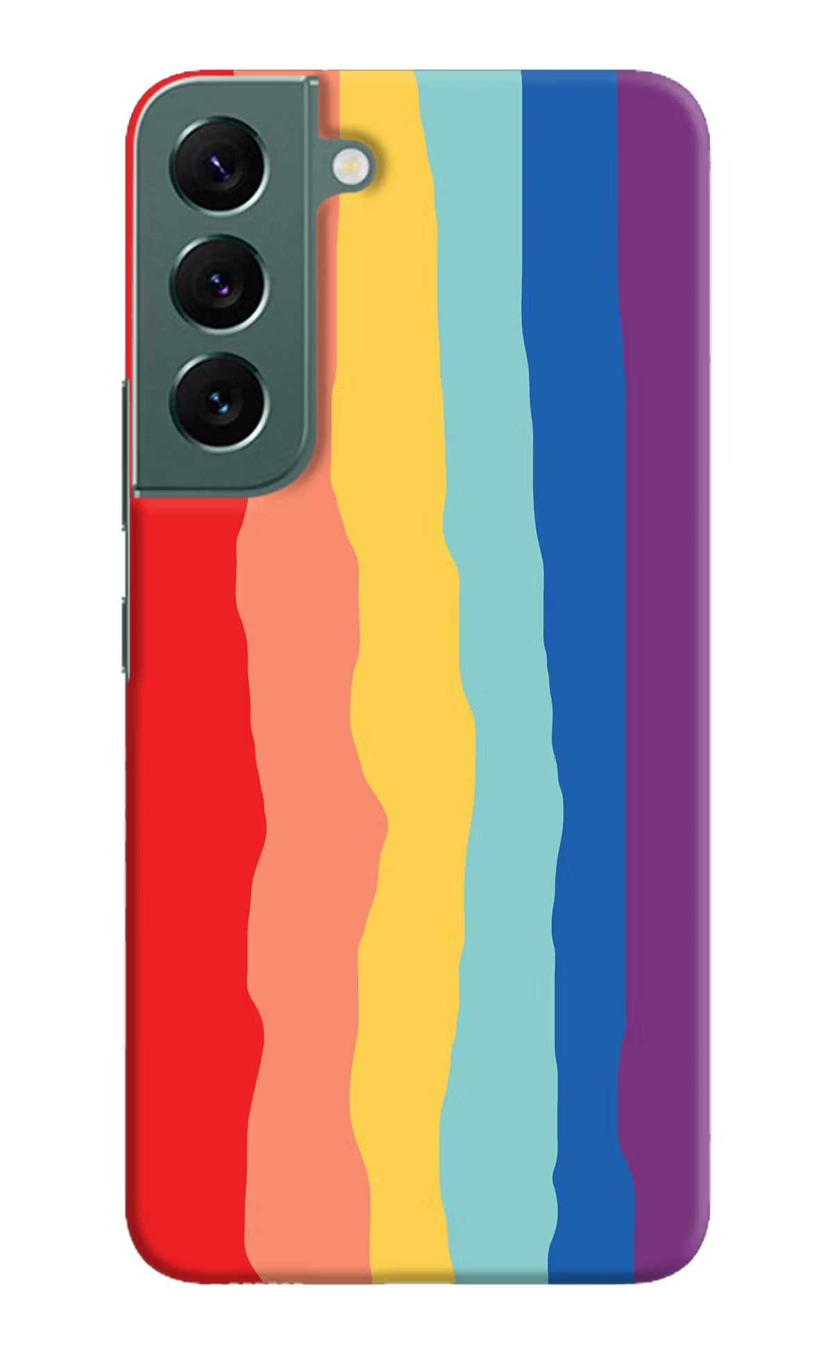 Rainbow Samsung S22 Plus Hard Case Back Cover by Casekaro