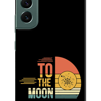 To the Moon Samsung S22 Plus Hard Case Back Cover by Casekaro