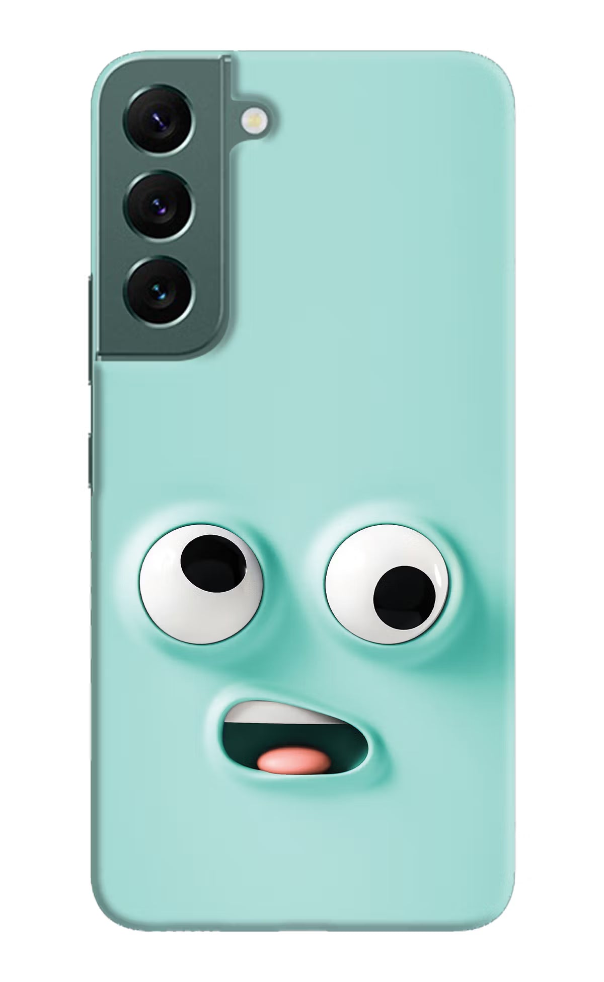 Funny Cartoon Samsung S22 Plus Hard Case Back Cover by Casekaro