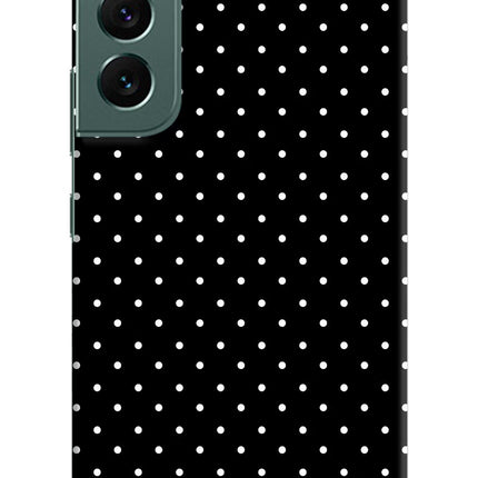 White Dots Samsung S22 Plus Hard Case Back Cover by Casekaro