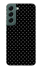 White Dots Samsung S22 Plus Hard Case Back Cover by Casekaro