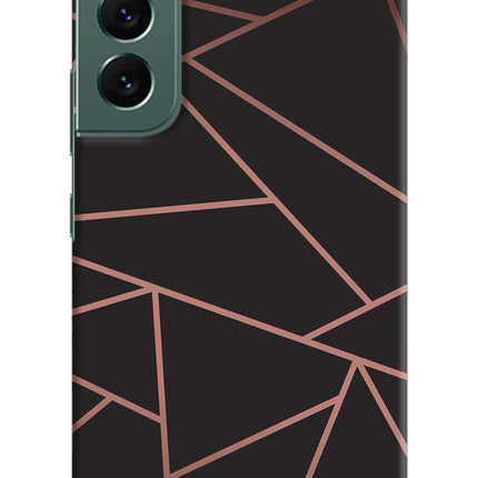 Geometric Pattern Samsung S22 Plus Hard Case Back Cover by Casekaro