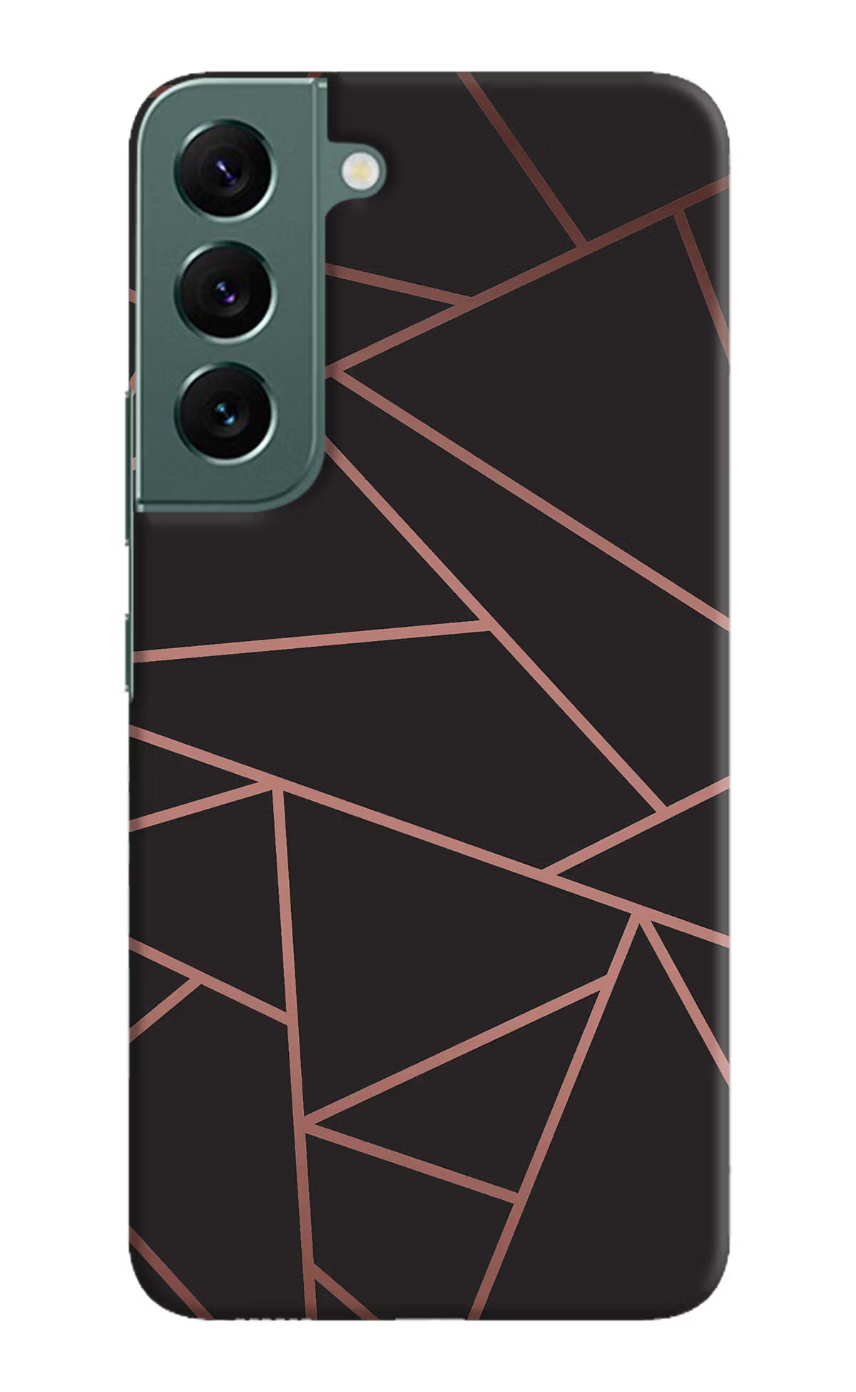 Geometric Pattern Samsung S22 Plus Hard Case Back Cover by Casekaro
