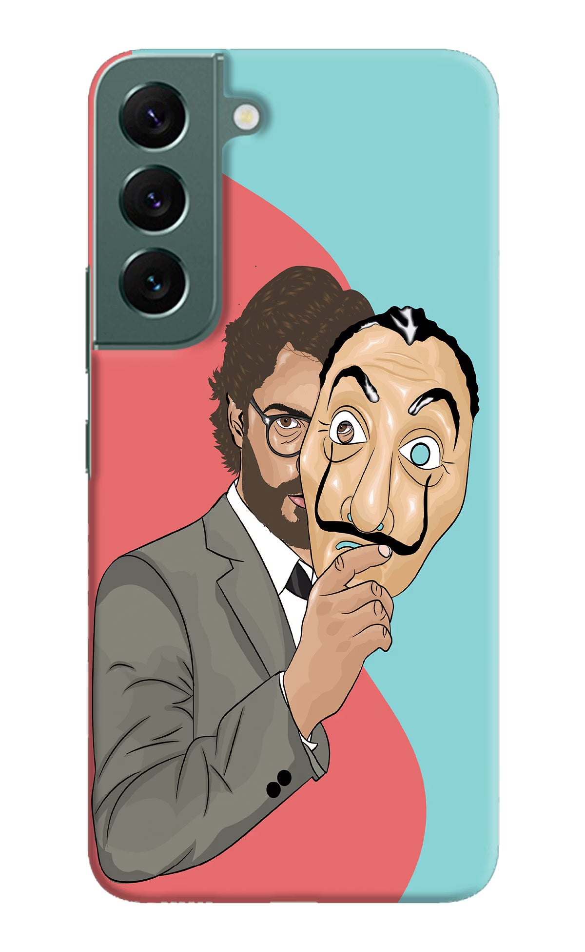 Professor Samsung S22 Plus Hard Case Back Cover by Casekaro
