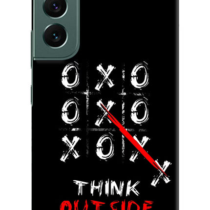 Think out of the BOX Samsung S22 Plus Hard Case Back Cover by Casekaro