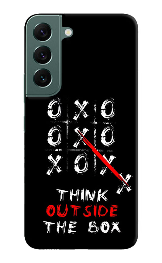 Think out of the BOX Samsung S22 Plus Hard Case Back Cover by Casekaro