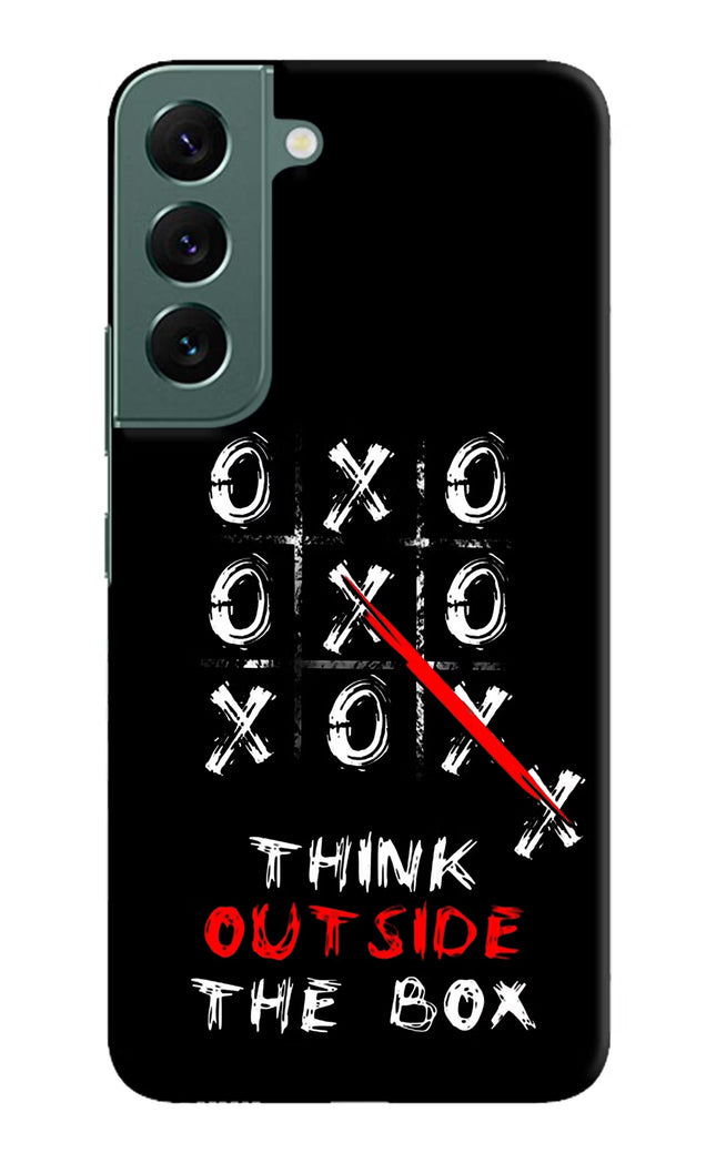 Think out of the BOX Samsung S22 Plus Hard Case Back Cover by Casekaro