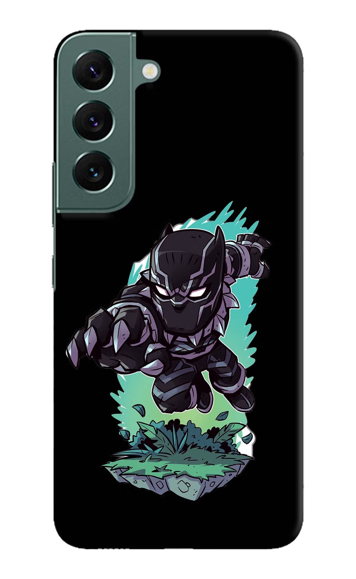 Black Panther Samsung S22 Plus Hard Case Back Cover by Casekaro