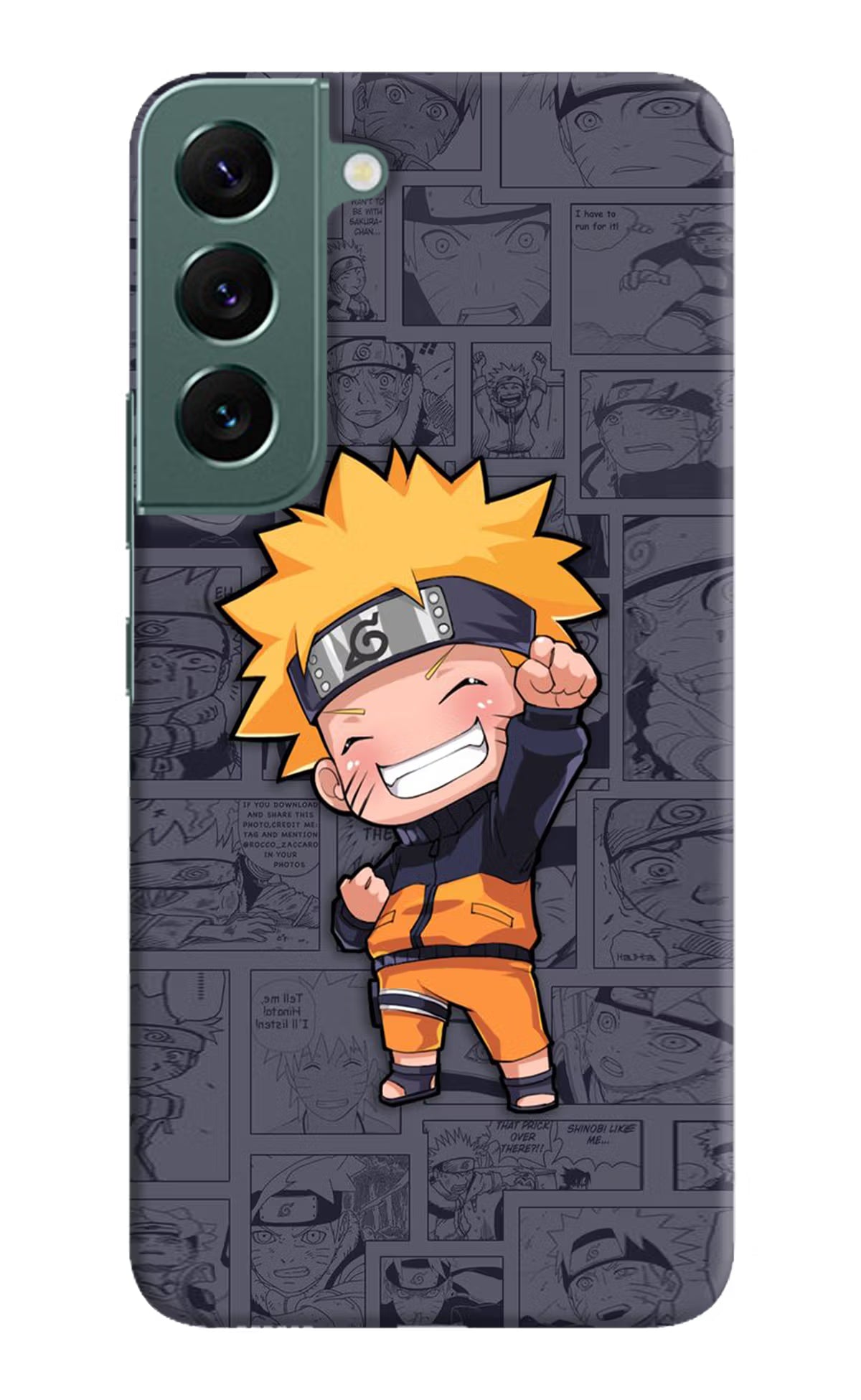 Chota Naruto Samsung S22 Plus Hard Case Back Cover by Casekaro