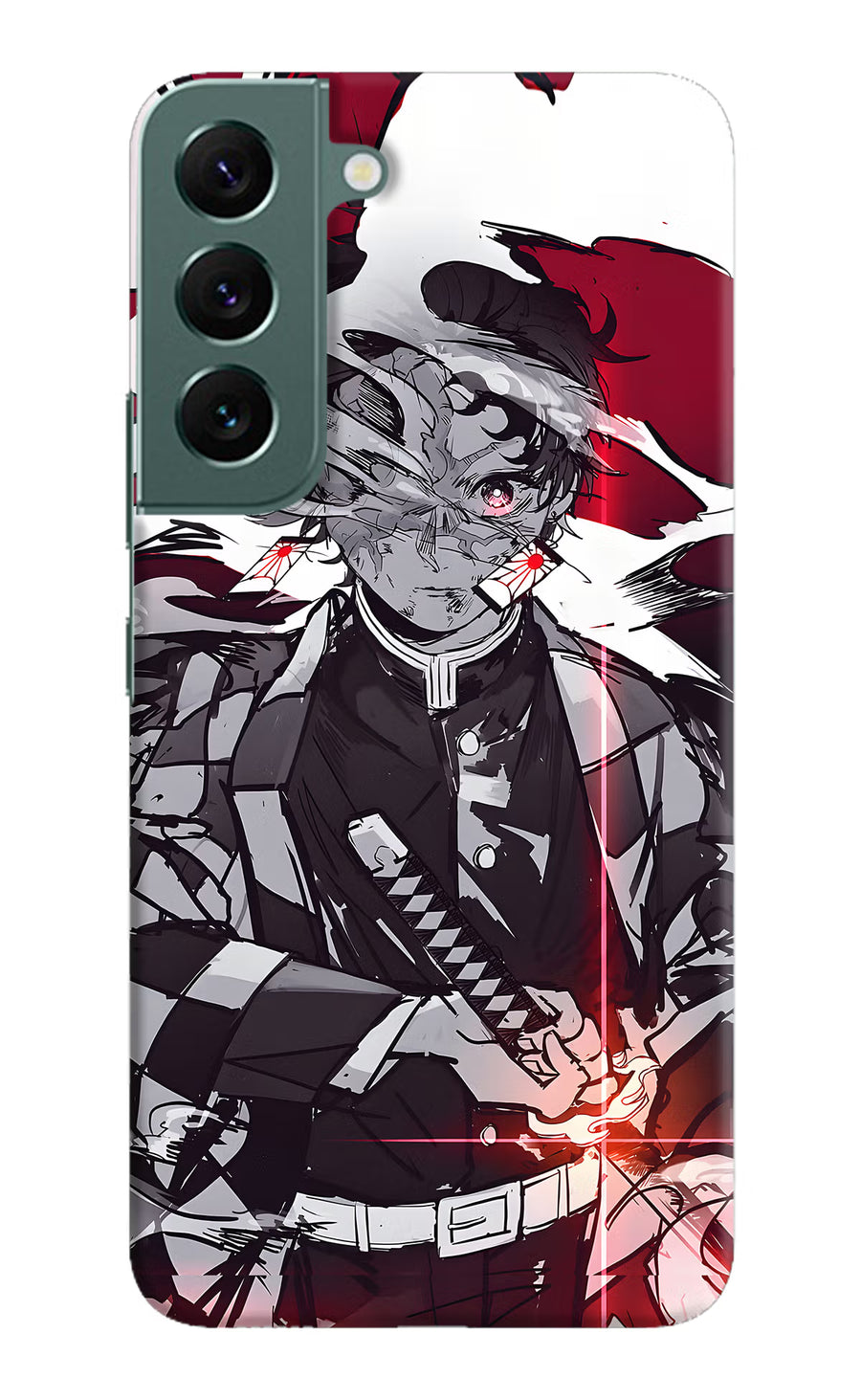 Demon Slayer Samsung S22 Plus Back Cover, Hard case