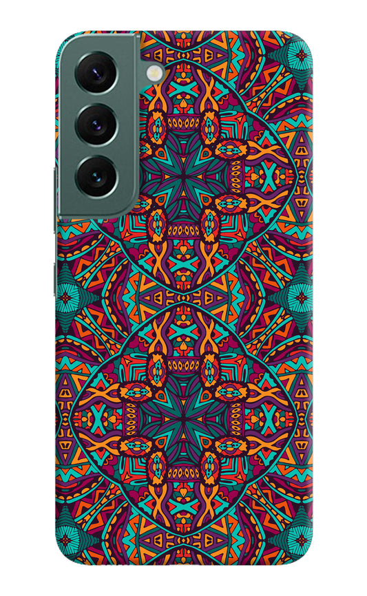 Colour Mandala Samsung S22 Plus Hard Case Back Cover by Casekaro