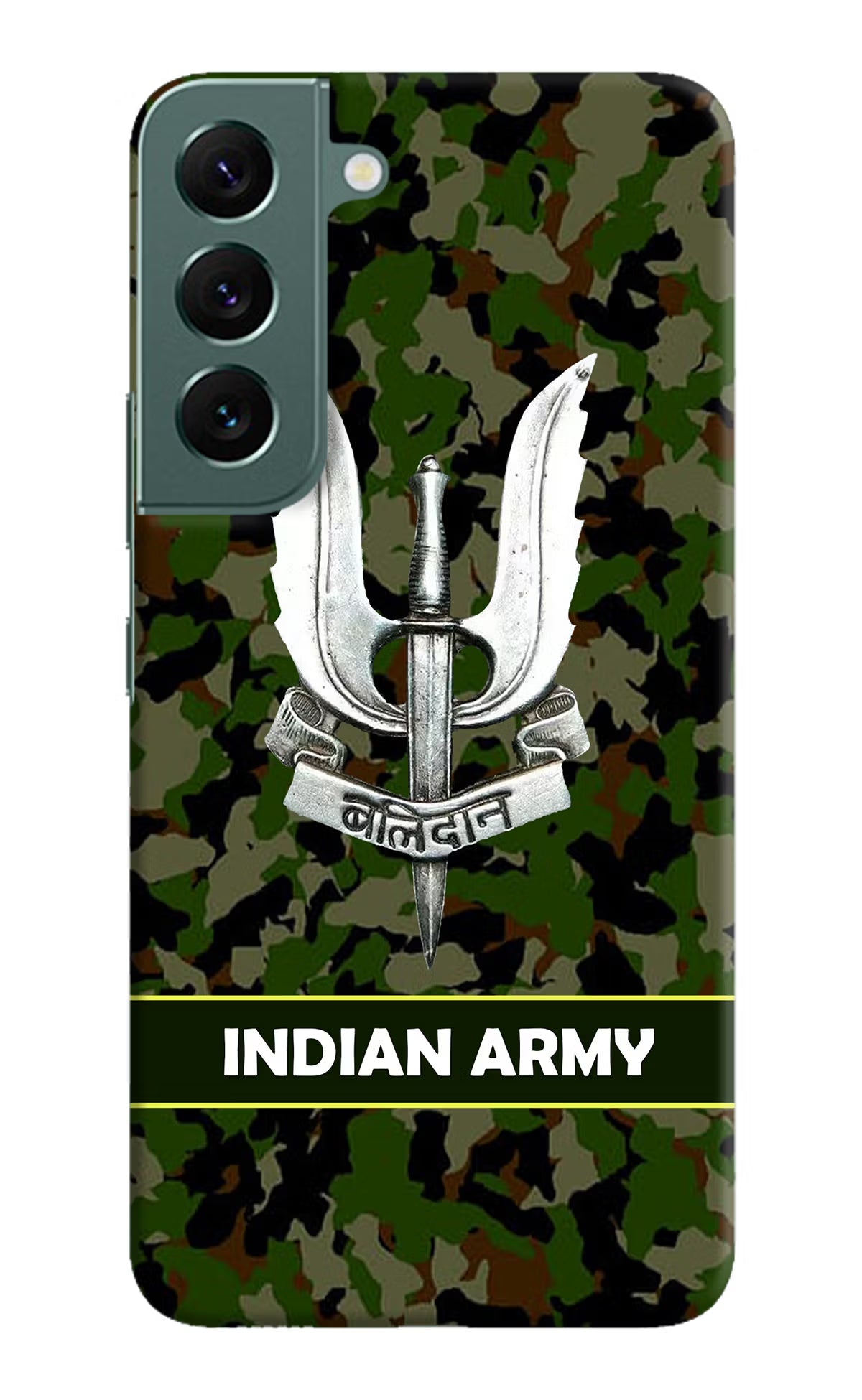 Balidan Indian Logo Samsung S22 Plus Hard Case Back Cover by Casekaro