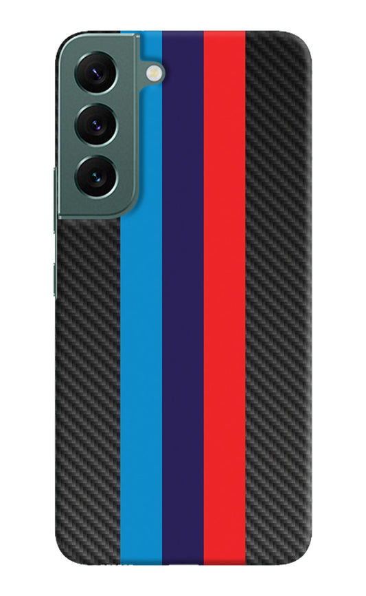 BMW Stripes Pattern Samsung S22 Plus Back Cover