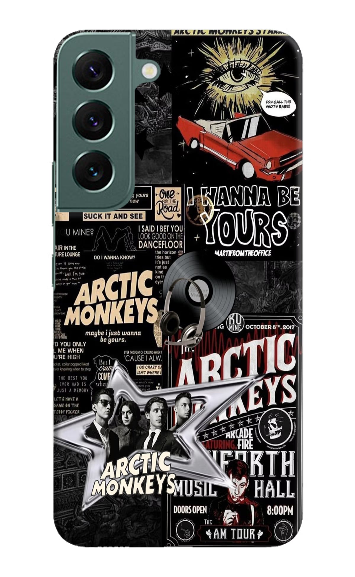 Arctic Monkeys Samsung S22 Plus Hard Case Back Cover by Casekaro