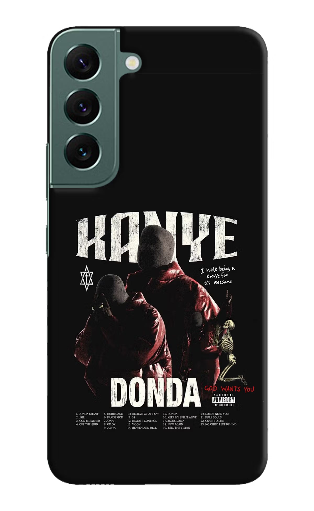 Donda Kanye West Samsung S22 Plus Hard Case Back Cover by Casekaro