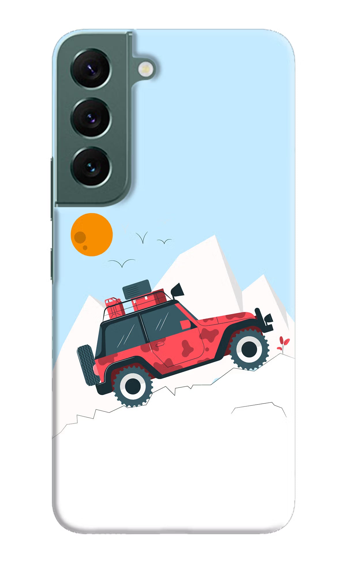 Mountain Trail Beast Samsung S22 Plus Hard Case Back Cover by Casekaro