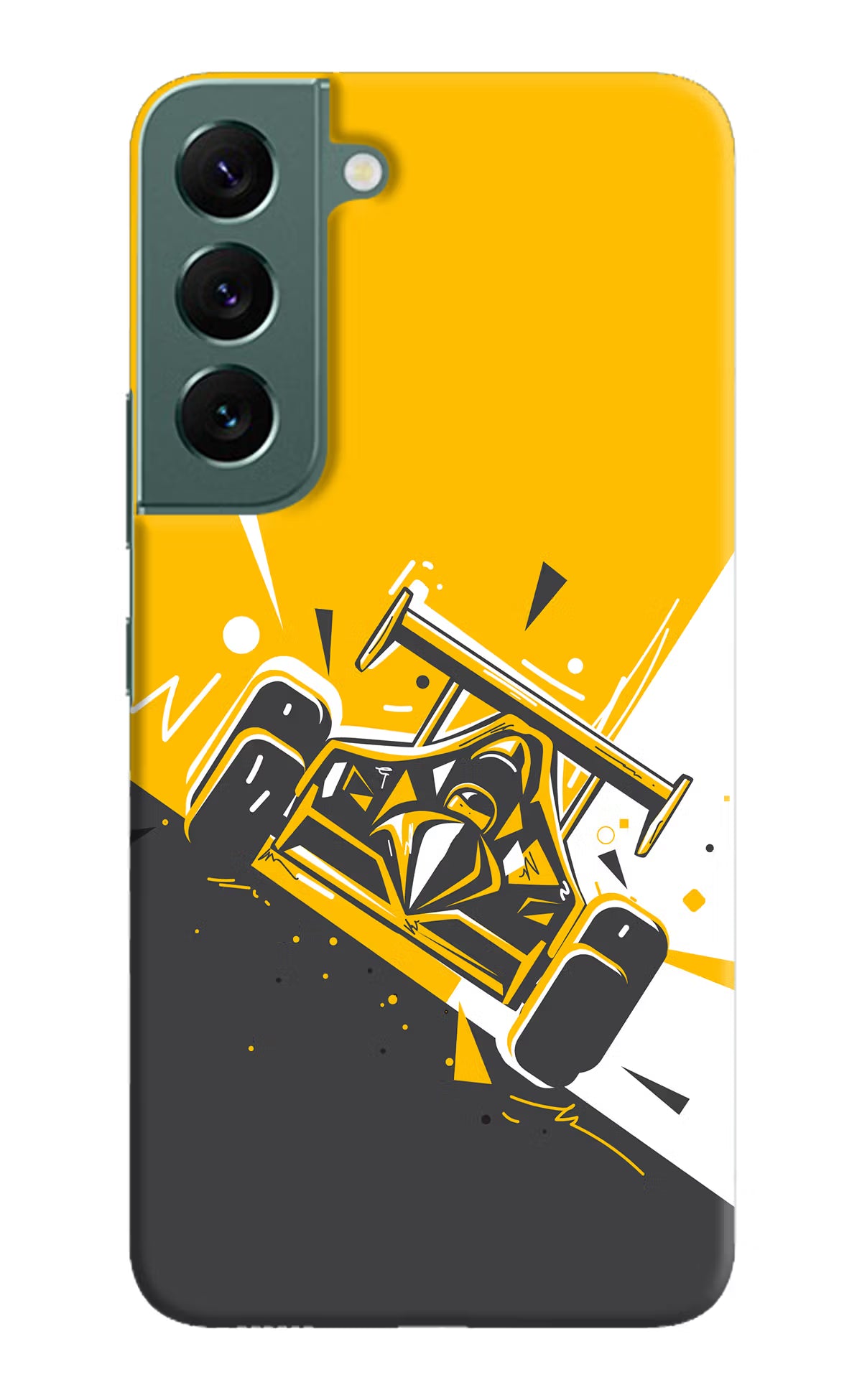 Track King Samsung S22 Plus Hard Case Back Cover by Casekaro