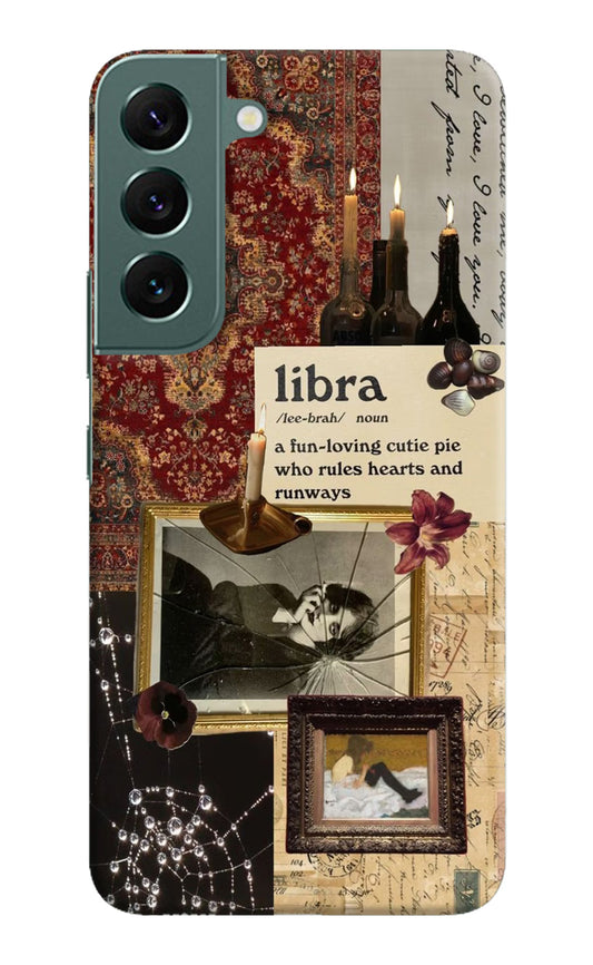 Libra Zodiac Samsung S22 Plus Hard Case Back Cover by Casekaro
