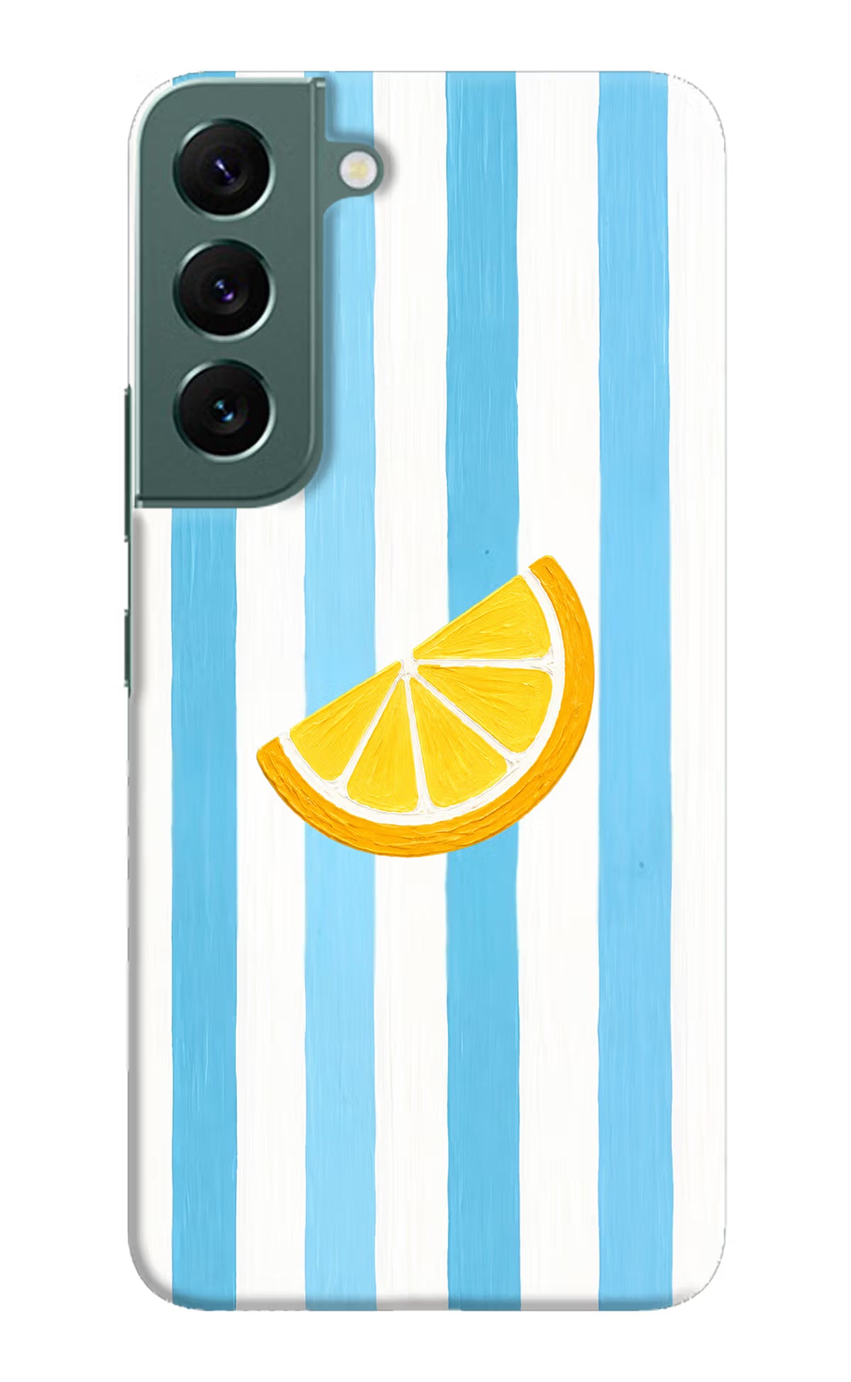 Summer Lemon Samsung S22 Plus Hard Case Back Cover by Casekaro