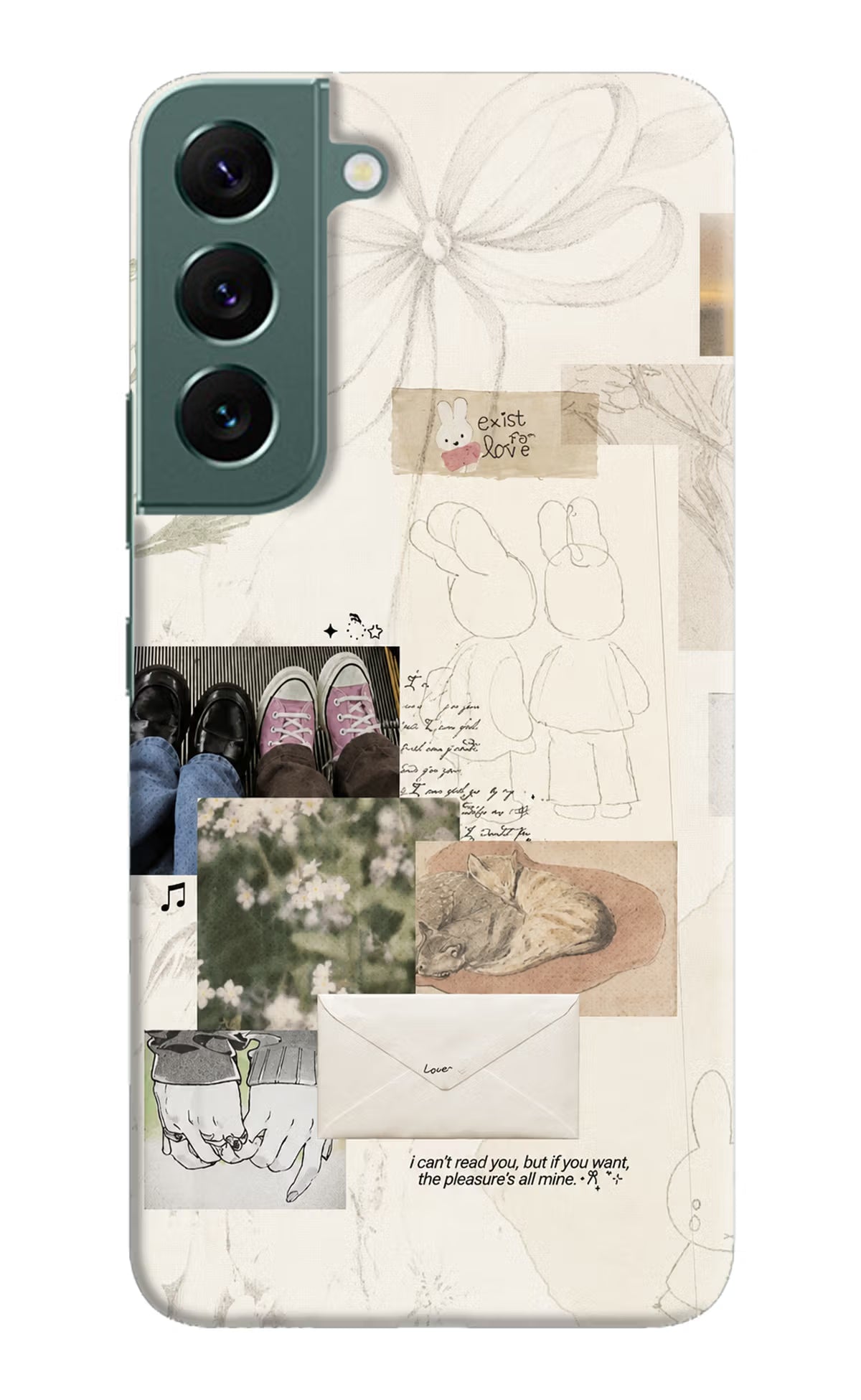Soft Aesthetic Samsung S22 Plus Back Cover