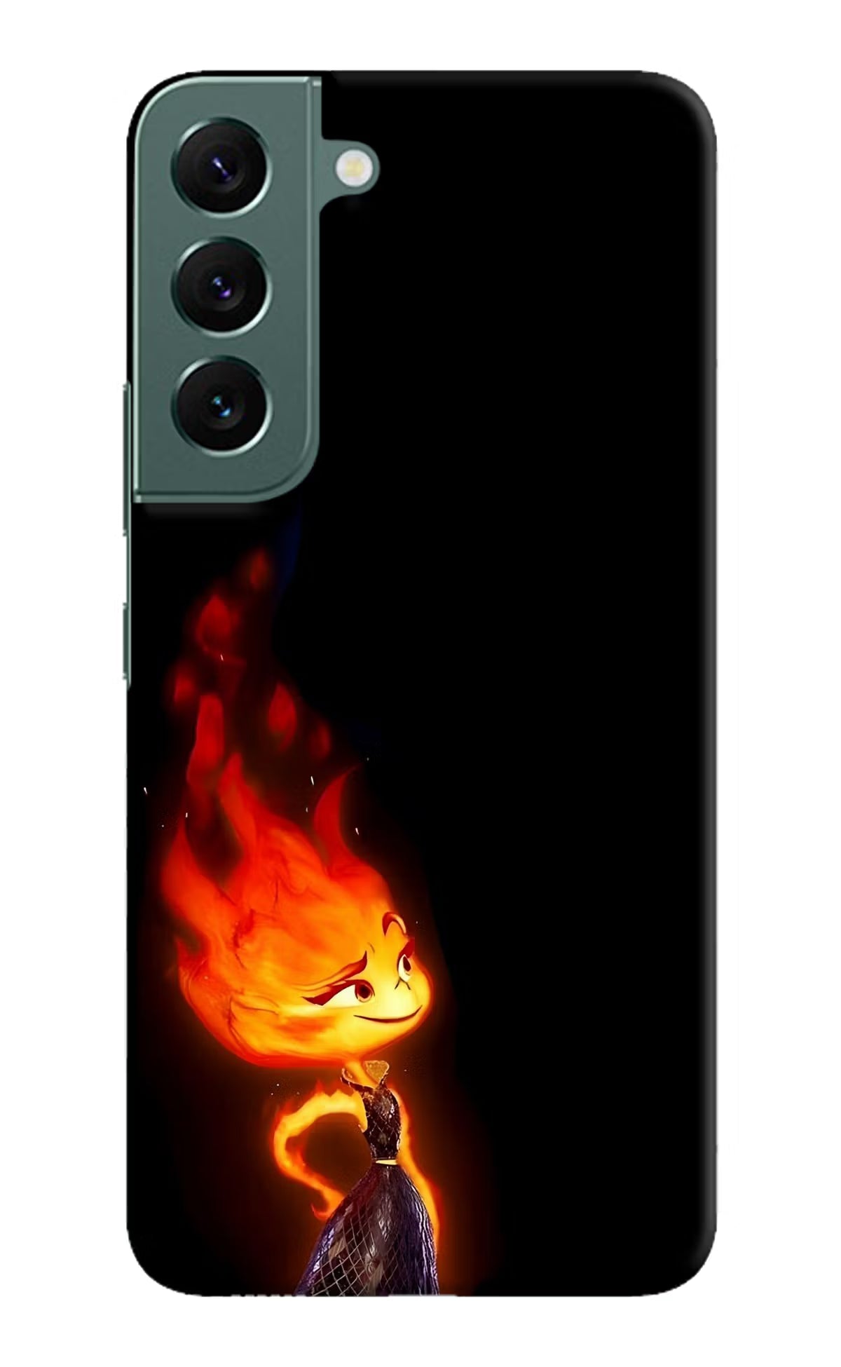 Ember Flame Samsung S22 Plus Hard Case Back Cover by Casekaro