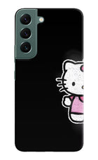 Kitty Charm Samsung S22 Plus Hard Case Back Cover by Casekaro