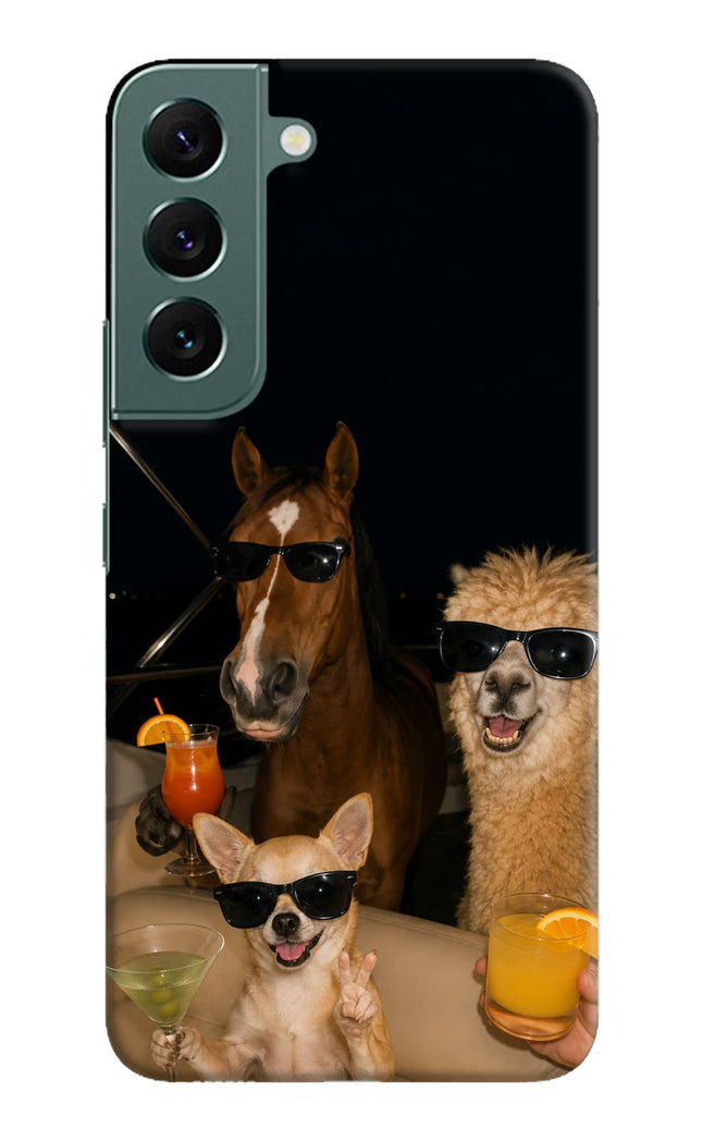 Party Squad Samsung S22 Plus Hard Case Back Cover by Casekaro
