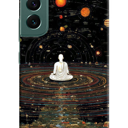 Space Monk Samsung S22 Plus Hard Case Back Cover by Casekaro