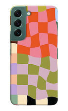 Wavy Grid Samsung S22 Plus Back Cover