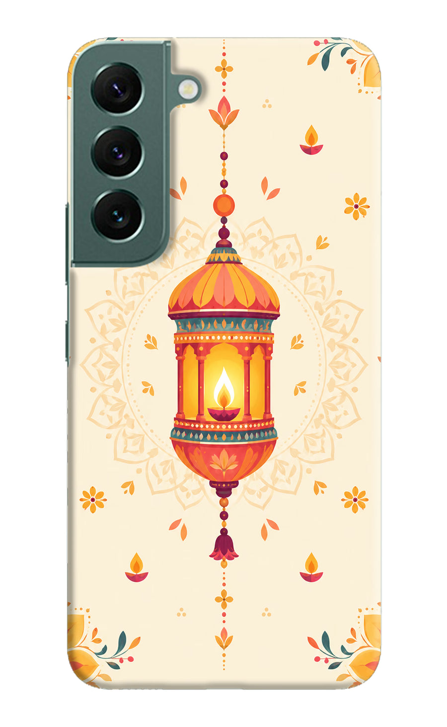 Golden Lantern Samsung S22 Plus Back Cover, Hard case
