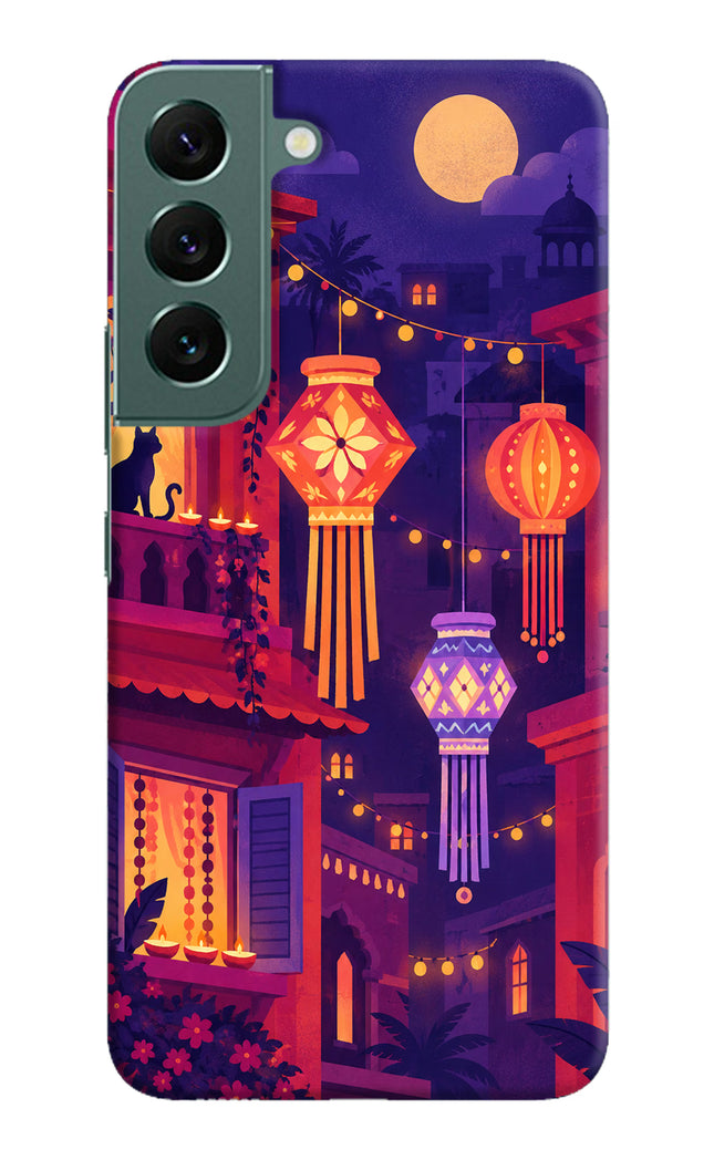 Lantern Lane Samsung S22 Plus Hard Case Back Cover by Casekaro
