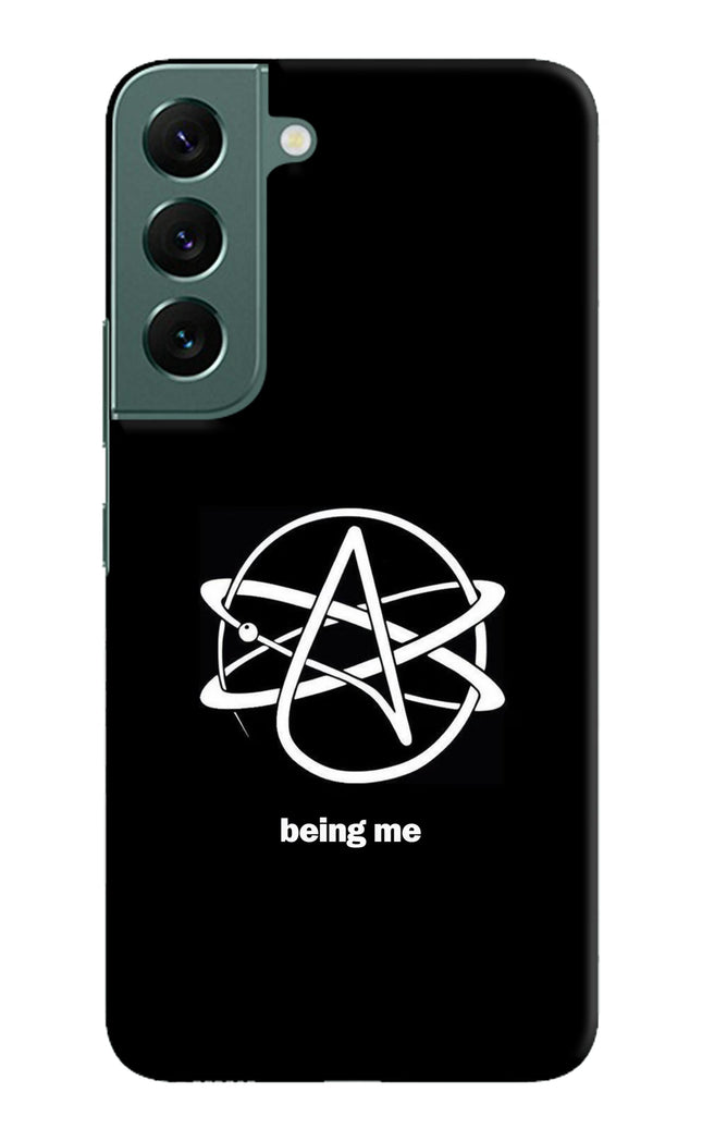 Atheist Symbol Samsung S22 Plus Hard Case Back Cover by Casekaro